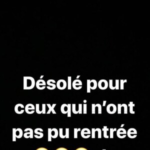 Le rappeur Jul adresse des excuses à ses fans, sur Instagram, le 13 novembre 2019.