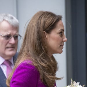 Kate Middleton, marraine des hôpitaux pour enfants d'Est-Anglie, visite le nouvel hôpital de l'organisme de bienfaisance " The Nook " le vendredi 15 novembre, à Norwich dans le Norfolk.