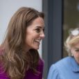 Kate Middleton, marraine des hôpitaux pour enfants d'Est-Anglie, visite le nouvel hôpital de l'organisme de bienfaisance " The Nook " le vendredi 15 novembre, à Norwich dans le Norfolk.