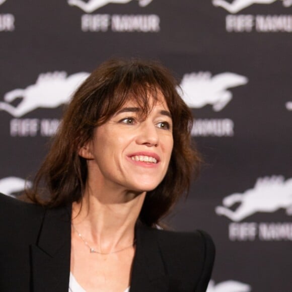 Charlotte Gainsbourg lors du photocall de " Mon chien stupide " pour la 34e édition du FIFF - Festival International du Film Francophone de Namur. Belgique, Namur, le 1er octobre 2019.