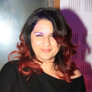 Exclusif - La chanteuse Larusso (Laetitia Larusso) lors de l'émission "Le Show de Luxe" sur la Radio Voltage à Paris , France, le 8 avril 2019. © Philippe Baldini/Bestimage