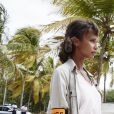 Exclusif - Sonia Rolland sur le tournage de la série "Tropiques criminels" en Martinique diffusée le 22 novembre sur France 2. Le 8 mai 2019 © Sylvie Castioni / Bestimage