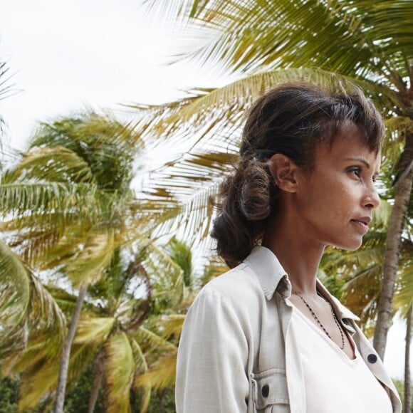 Exclusif - Sonia Rolland sur le tournage de la série "Tropiques criminels" en Martinique diffusée le 22 novembre sur France 2. Le 8 mai 2019 © Sylvie Castioni / Bestimage