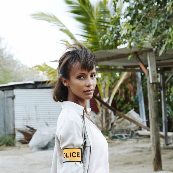 Exclusif - Sonia Rolland sur le tournage de la série "Tropiques criminels" en Martinique diffusée le 22 novembre sur France 2. Le 8 mai 2019 © Sylvie Castioni / Bestimage