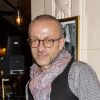 Olivier Barbarant (lauréat 2019) - Remise du Prix Apollinaire au café "Les Deux Magots" à Paris, le 18 novembre 2019 © Jack Tribeca / Bestimage