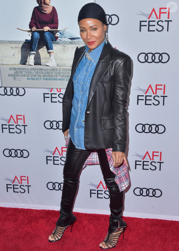 Jada Pinkett Smith - Les célébrités lors la première du film 'Hala' au cinéma TCL Chinese 6 à Los Angeles, le 18 novembre 2019.