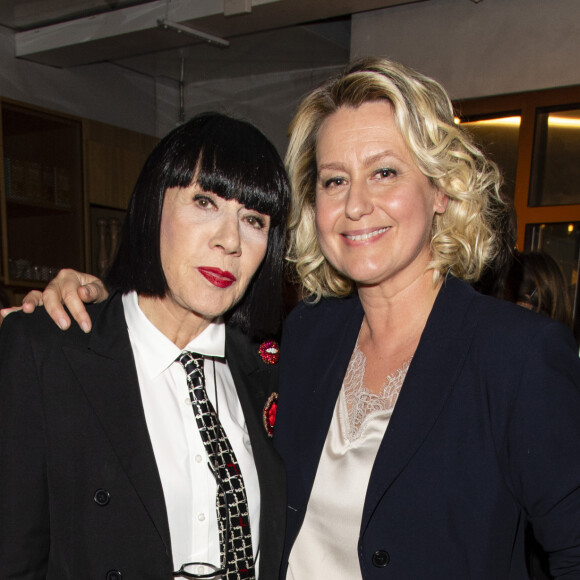 Exclusif - Chantal Thomass et Luana Belmondo - Luana Belmondo lors du lancement de son livre "Italia mia Luana cuisine Rome" au restaurant l'Osteria del Vino du marché spacieux Eataly Paris Marais à Paris le 7 novembre 2019. © Tiziano Da Silva - Pierre Perusseau/Bestimage