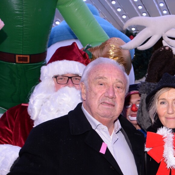 Marcel Campion, Sylvie Bourgeois, Babette de Rozières et Jean-Marie Bigard - Jean-Marie Bigard - Lancement de "La Magie de Noël aux Tuileries" à Paris, le 15 novembre 2019. © Coadic Guirec/Rachid Bellak/Bestimage