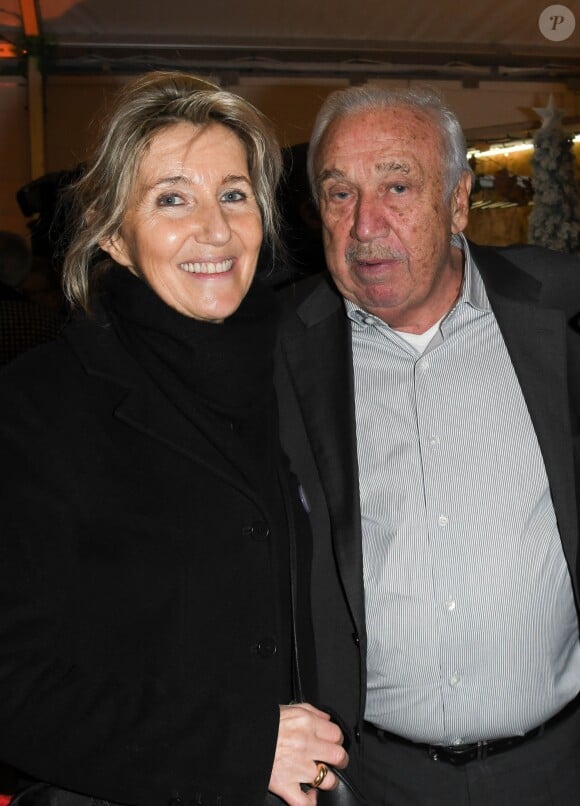 Semi-Exclusif - Sylvie Bourgeois et Marcel Campion - Lancement de "La Magie de Noël aux Tuileries" à Paris, le 15 novembre 2019. © Coadic Guirec/Rachid Bellak/Bestimage