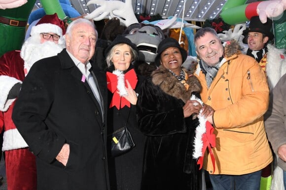 Semi-Exclusif - Marcel Campion, Sylvie Bourgeois, Babette de Rozières et Jean-Marie Bigard - Lancement de "La Magie de Noël aux Tuileries" à Paris, le 15 novembre 2019. © Coadic Guirec/Rachid Bellak/Bestimage