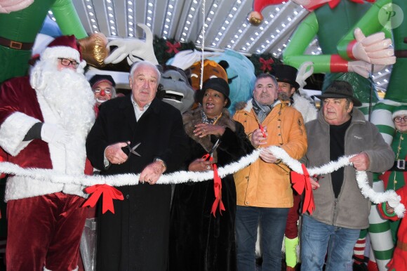 Semi-Exclusif - Marcel Campion, Babette de Rozières et Jean-Marie Bigard - Lancement de "La Magie de Noël aux Tuileries" à Paris, le 15 novembre 2019. © Coadic Guirec/Rachid Bellak/Bestimage