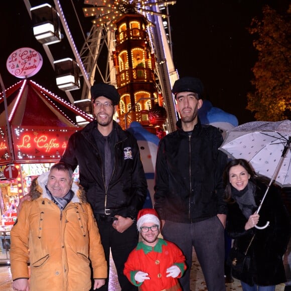 Jean-Marie Bigard, Caroline Barclay - Lancement de "La Magie de Noël aux Tuileries" à Paris, le 15 novembre 2019. © Coadic Guirec/Rachid Bellak/Bestimage