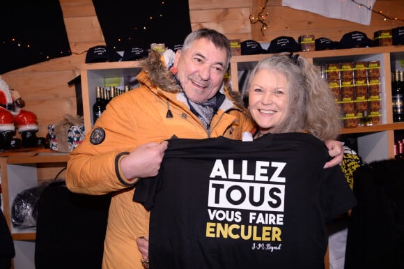 Jean-Marie Bigard et sa soeur Anne-Marie lors du lancement de "La Magie de Noël aux Tuileries" à Paris, le 15 novembre 2019. © Coadic Guirec/Rachid Bellak/Bestimage