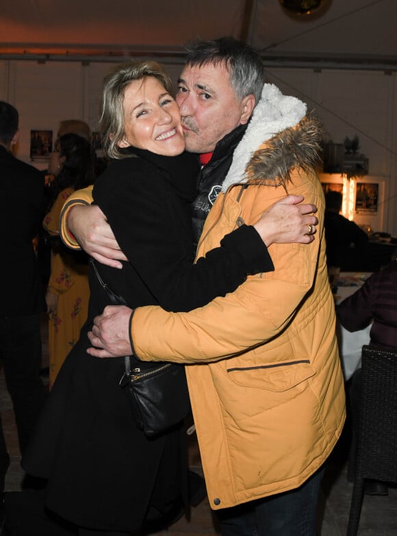 Semi-Exclusif - Sylvie Bourgeois et Jean-Marie Bigard - Lancement de "La Magie de Noël aux Tuileries" à Paris, le 15 novembre 2019. © Coadic Guirec/Rachid Bellak/Bestimage