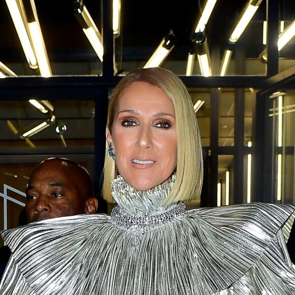 Celine Dion à New York le 15 novembre 2019.