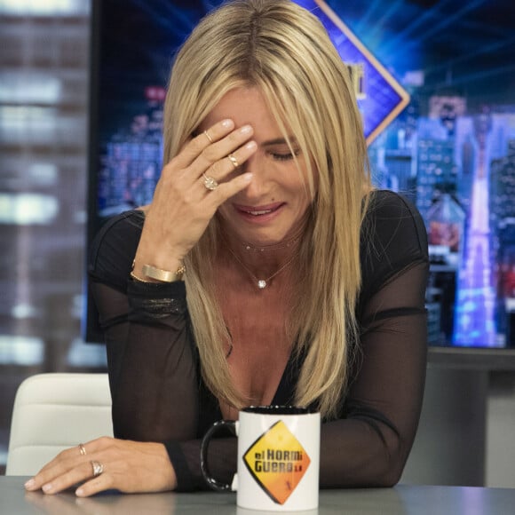 Elsa Pataky invitée de l'émission de télévision "El Hormiguero" à Madrid, le 18 novembre 2019.