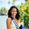 Miss Mayotte, Eva Labourdere, lors du voyage Miss France 2020, à Tahiti, en novembre 2019.