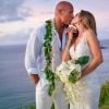 Dwayne Johnson, alias The Rock, a épousé sa compagne de longue date Lauren Hashian lors d'une cérémonie organisée à Hawaï le 18 août 2019. En couple depuis 2006, ils sont parents de deux enfants.