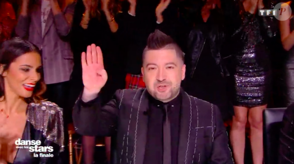 Chris Marques lors de la finale de "Danse avec les stars" en direct sur TF1, le 23 novembre 2019.