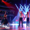 Les quatre finalistes lors de la finale de "Danse avec les stars" en direct sur TF1, le 23 novembre 2019.