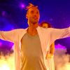 Sami El Gueddari et Fauve Hautot lors de la finale de "Danse avec les stars" en direct sur TF1, le 23 novembre 2019.