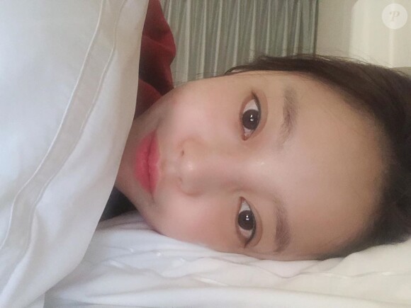 Hara (Goo Ha-Ra), star de la K-Pop et ex-membre du girlsband Kara, a été retrouvée morte le 24 novembre 2019 dans son appartement à Séoul. Photo : dernière image publiée sur son compte Instagram, quelques heures avant sa mort.