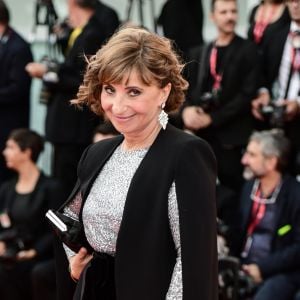 Ariane Ascaride à la cérémonie de clôture du 76ème Festival International du Film de Venise (Mostra), le 7 septembre 2019.