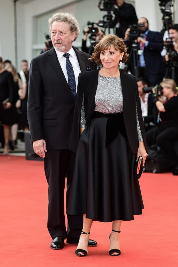Ariane Ascaride à la cérémonie de clôture du 76ème Festival International du Film de Venise (Mostra), le 7 septembre 2019.