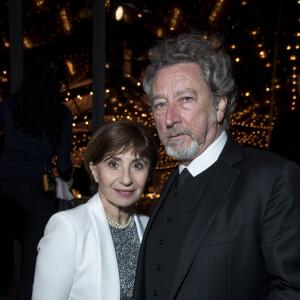 Ariane Ascaride et son mari Robert Guediguian - Soirée du dîner "Kering Women In Motion" lors du 71ème Festival International de Cannes le 13 mai 2018. © Olivier Borde/Bestimage