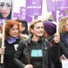 Eva Darlan, Sandrine Bonnaire et Alexandra Lamy - De nombreuses artistes et personnalités marchent contre les violences sexistes et sexuelles (marche organisée par le collectif NousToutes) de place de l'Opéra jusqu'à la place de la Nation à Paris le 23 Novembre 2019 © Coadic Guirec / Bestimage