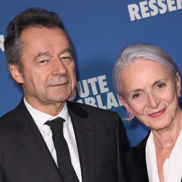 Michel Denisot et sa femme Martine Patier - Avant-première du film "Toute ressemblance..." au cinéma UGC Ciné Cité Les Halles à Paris, le 25 novembre 2019. © Coadic Guirec/Bestimage