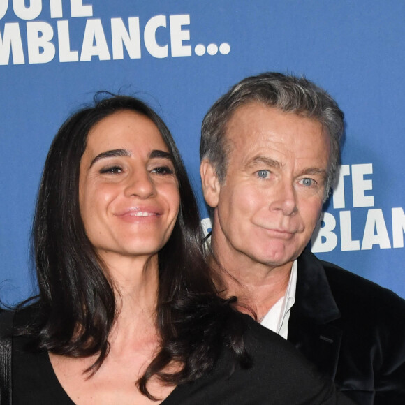 Franck Dubosc et sa femme Danièle - Avant-première du film "Toute ressemblance..." au cinéma UGC Ciné Cité Les Halles à Paris, le 25 novembre 2019. © Coadic Guirec/Bestimage