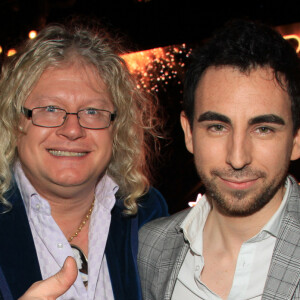 Exclusif - Pierre-Jean Chalençon et Jordan Deluxe - Soirée des 25 ans des trophées de la nuit au Lido à Paris le 25 novembre 2019. © Philippe Baldini/Bestimage