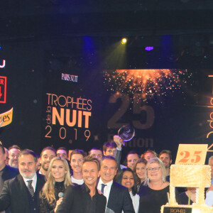 Exclusif - Soirée des 25 ans des trophées de la nuit au Lido à Paris le 25 novembre 2019. © Philippe Baldini/Bestimage