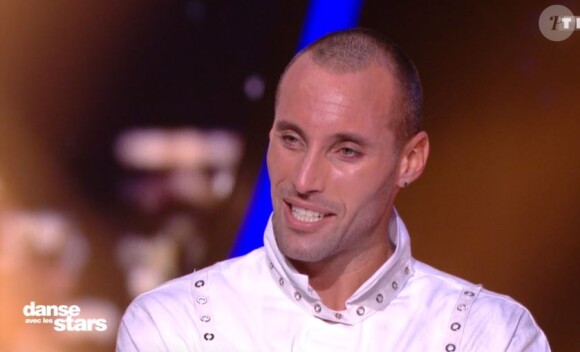 Sami El Gueddari et Fauve Hautot lors du prime de "Danse avec les stars 2019" du 2 novembre, sur TF1