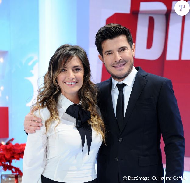 Exclusif - Laetitia Milot et Vincent Niclo - Enregistrement de l'émission "Vivement Dimanche" présentée par M.Drucker et diffusée le 1er décembre 2019 sur France 2. Le 13 novembre 2019 © Guillaume Gaffiot / Bestimage