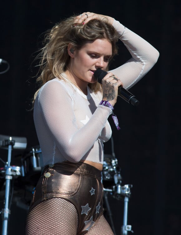 Tove Lo en concert au "British Summer Time" à Hyde Park à Londres, le 2 juillet 2017.