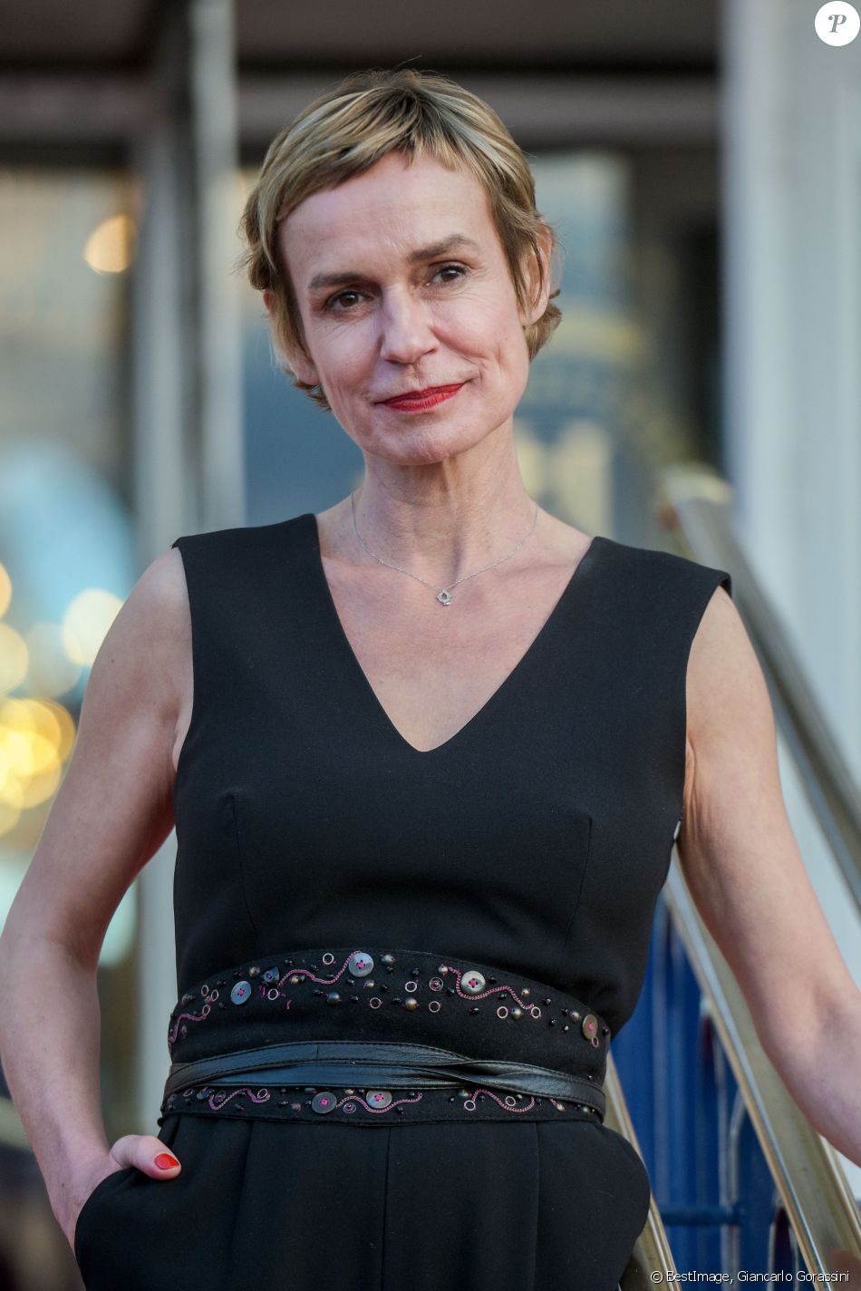 La présidente du jury Sandrine Bonnaire lors de l'ouverture de la 33e