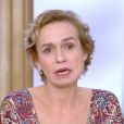 Sandrine Bonnaire dans l'émission "C à Vous", sur France 5. Le 27 novembre 2019.