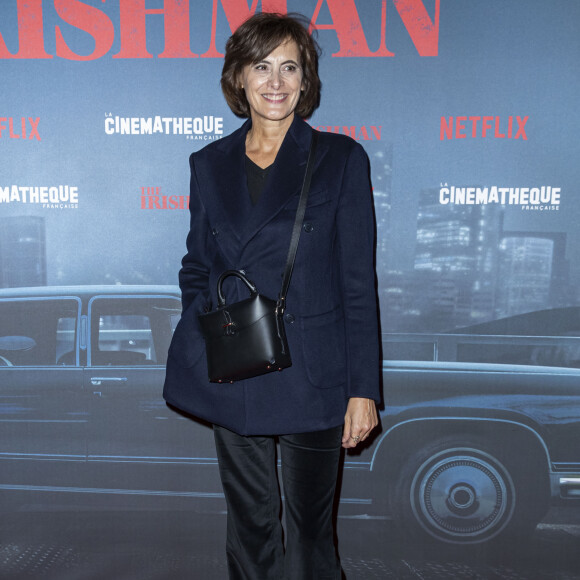 Inès de La Fressange à l'avant-première du film "The Irishman" à la Cinémathèque à Paris le 17 octobre 2019. © Olivier Borde/Bestimage