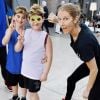 Céline Dion fête les 8 ans de Nelson et Eddy, à Las Vegas, le 23 octobre 2018