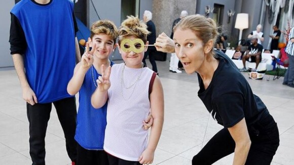 Céline Dion : A la maison, ce sont ses enfants qui font le show !