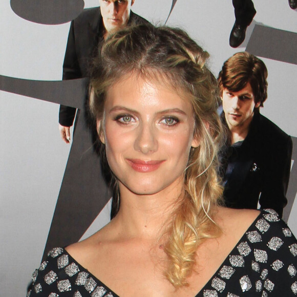 Melanie Laurent (enceinte) ne cache plus ses formes de future maman a la premiere de "Now You See Me" a New York, le 21 mai 2013