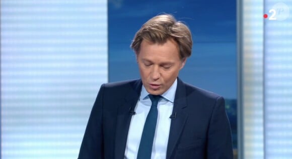 Laurent Delahousse annonce la mort de Claude Sempère sur France 2. Le 29 novembre 2019.