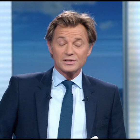 Laurent Delahousse annonce la mort de Claude Sempère sur France 2. Le 29 novembre 2019.