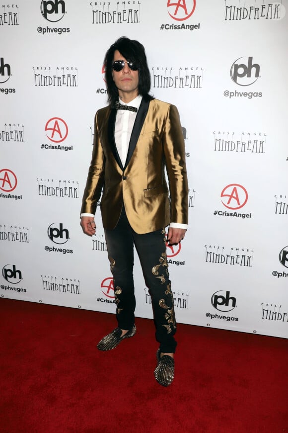 Criss Angel à la 30ème soirée annuelle Producers Guild Awards à l'hôtel The Beverly Hilton à Beverly Hills, Los Angeles, le 19 janvier 2019