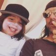 Criss Angel et son fils Johnny le 12 novembre 2019 sur Instagram.