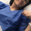 Agathe Auproux à l'hôpital à cause de son cancer, 11 mars 2019, sur Instagram