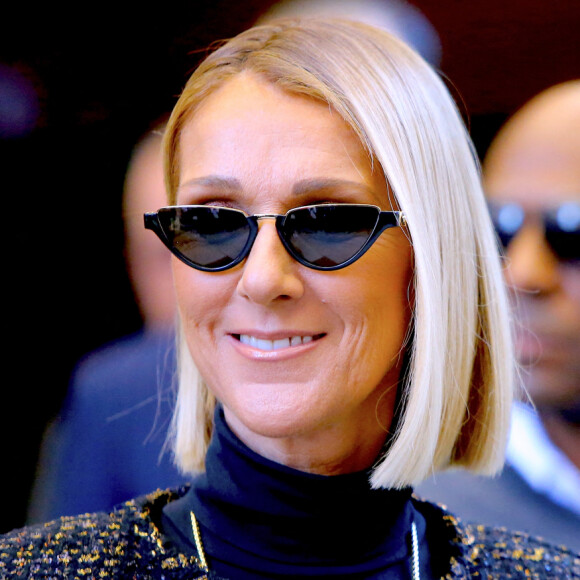 Céline Dion quitte son hôtel. New York. Le 15 novembre 2019. @Dylan Travis/ABACAPRESS.COM