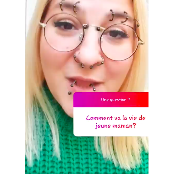 Capture d'écran de la story de Marilou Berry sur Instagram